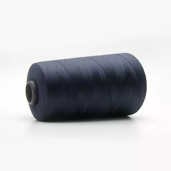 縫製用のカラフルなダブルシルケットポリコアスパン糸
